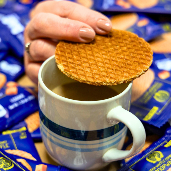 16 Classic Stroopwafels - Single Packs (16 x 1)