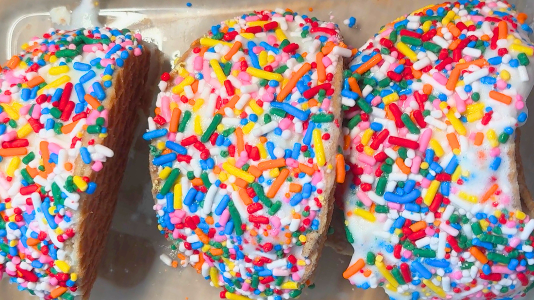 Gluten-Free Ice Cream Taco Sundaes