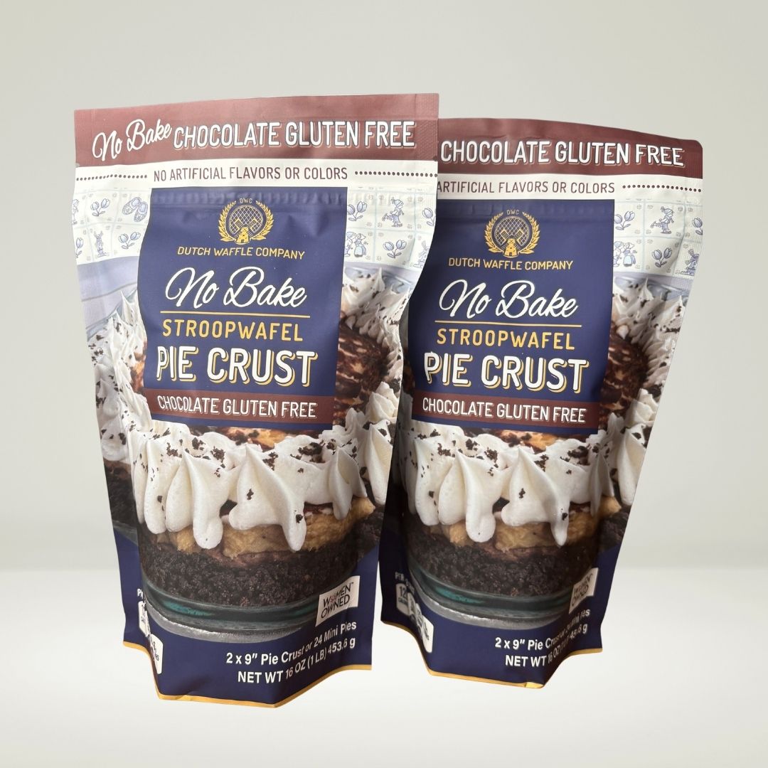 Chocolate Gluten Free Stroopwafel Pie Crust