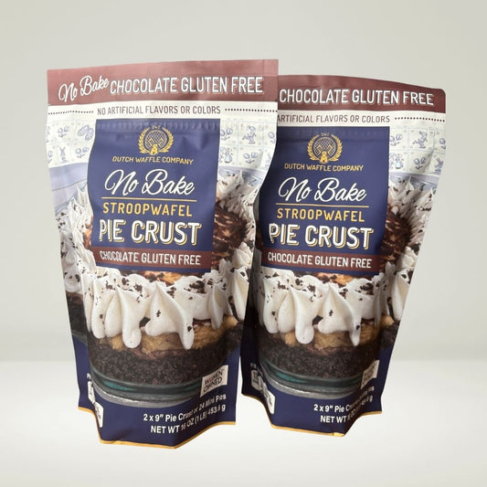 Chocolate Gluten Free Stroopwafel Pie Crust