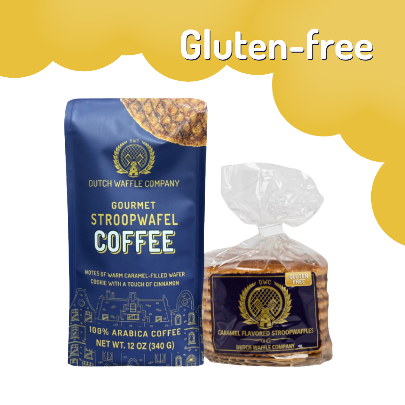 Coffee and Gluten Free Stroopwafel Combo