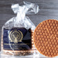 One bag with 8 fresh baked classic caramel stroopwafels to try