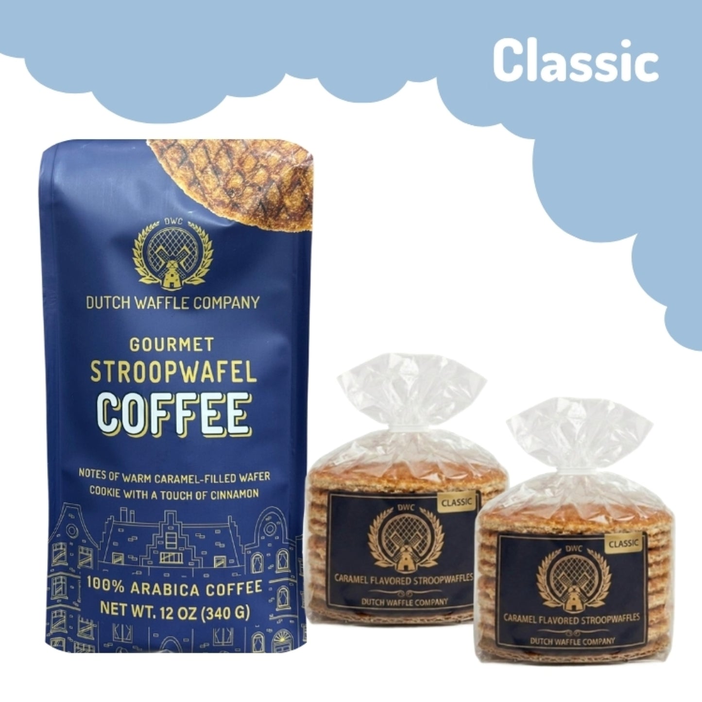 Stroopwafel Coffee Moment™ | Coffee + 16 Stroopwafels