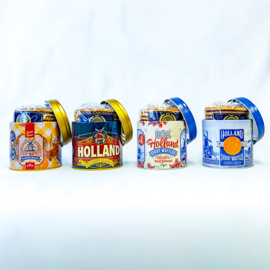 Dutch Stroopwafel Tins – Choose Your Favorite Design