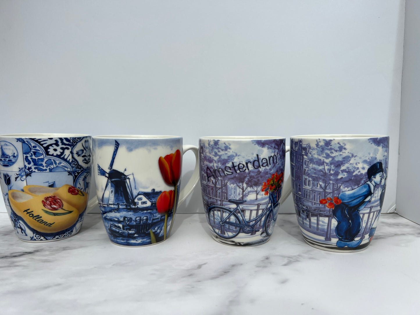 Dutch Coffee & Tea Mugs, A Little Piece of Holland