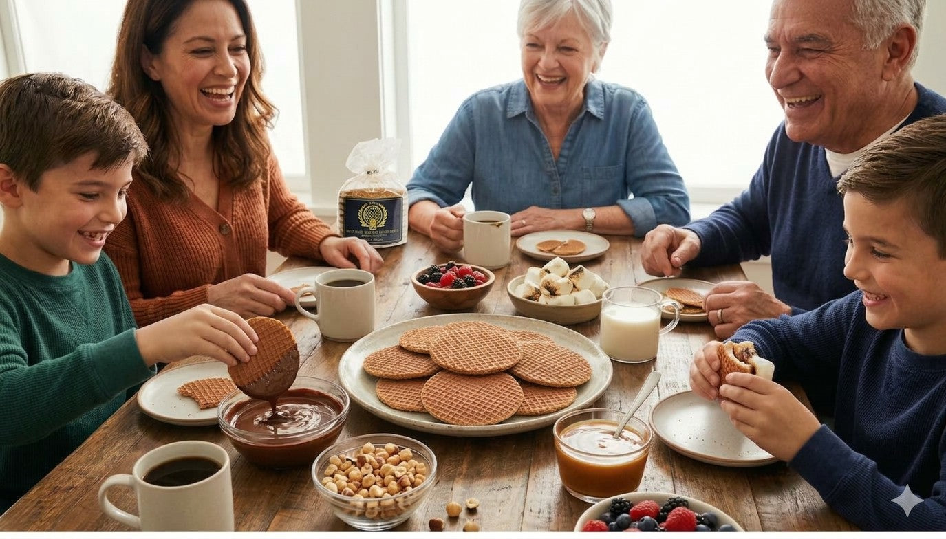 90 single pack party size stroopwafels for your family or friends gathering only $0.93 a piece