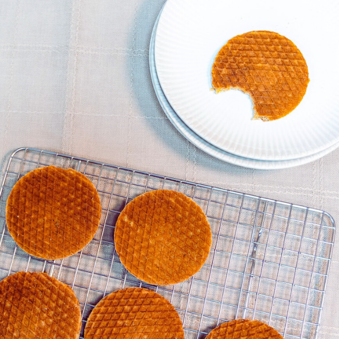 32 Gluten-Free Stroopwafels - Wrapped (4 x 8)