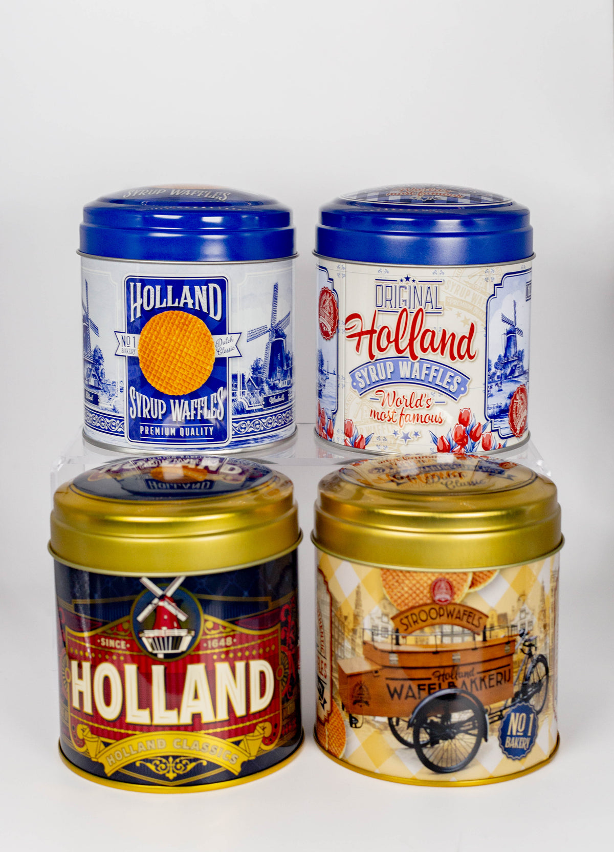 Dutch Stroopwafel Tins – Choose Your Favorite Design