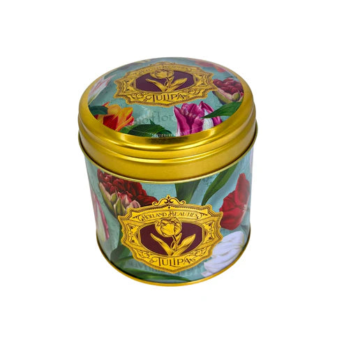Dutch Design Stroopwafel Tin Can with 8ct Gluten Free - Vegan Stroopwafels Combo