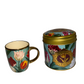 Dutch Tulip Mug and Stroopwafel Tin Gift Set
