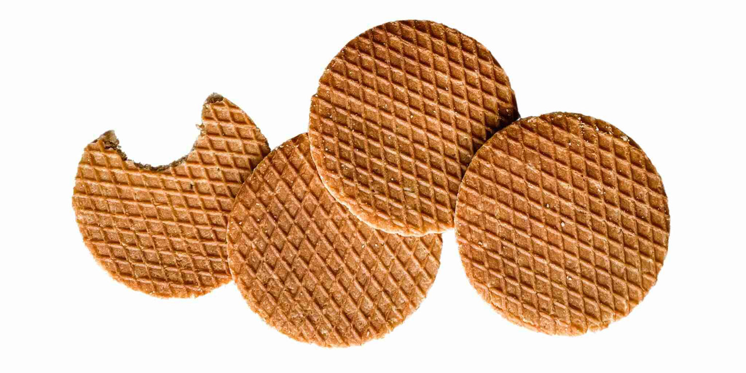Vegan stroopwafels